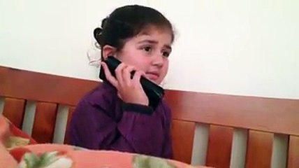 So cute Baby Talkin on Phone