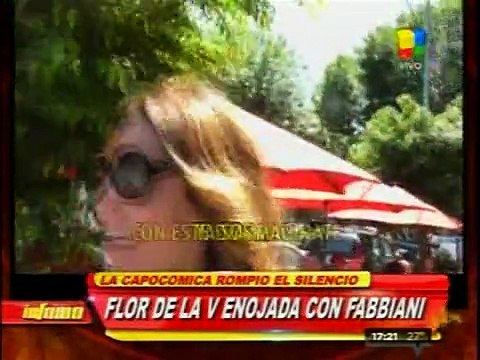 Pronto.com.ar Flor de la V rompió el silencio