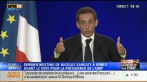 Le dernier meeting de Nicolas Sarkozy à Nîmes (2/4) - 27/11