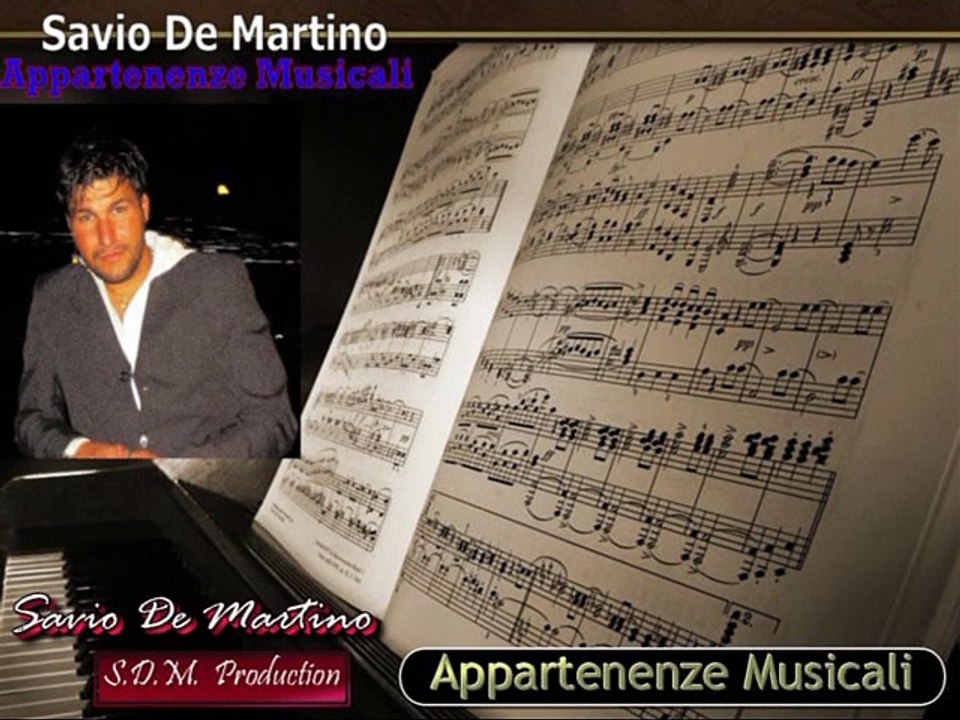 Savio De Martino - Non finisce qui - (Radio Italia : CD – Appartenenze Musicali) #cantautori