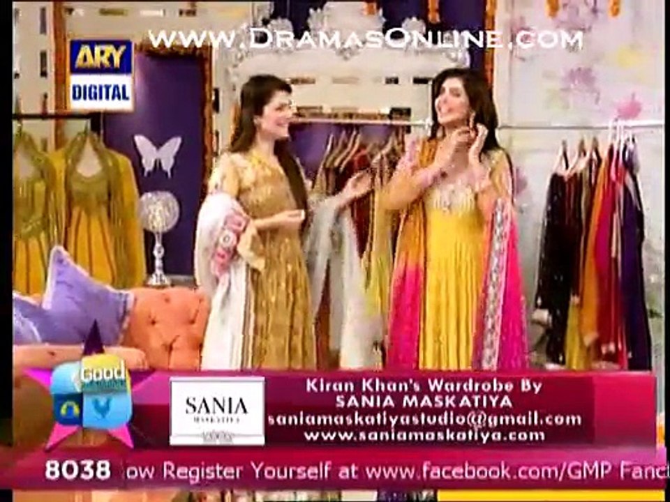 Kiran Khan Ne Nida Yasir k Unse Mange Huye Jhumko Ka Pol Live Morning Show Me Khol Dala