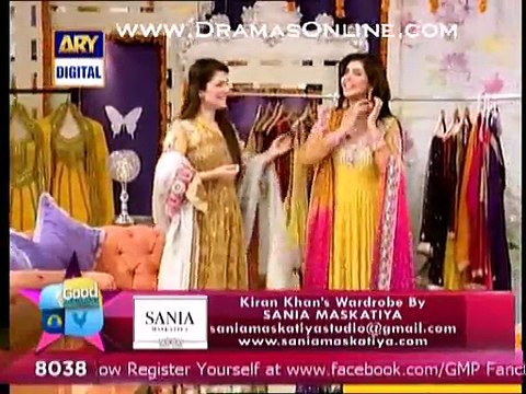 Kiran Khan Ne Nida Yasir k Unse Mange Huye Jhumko Ka Pol Live Morning Show Me Khol Dala