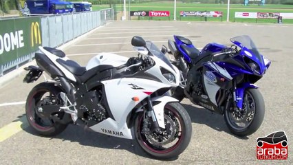 Yamaha R1 vs BMW M3 - 300 Kmh - Araba Tutkum