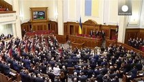 البرلمان الأوكراني يشكل الائتلاف الحاكم