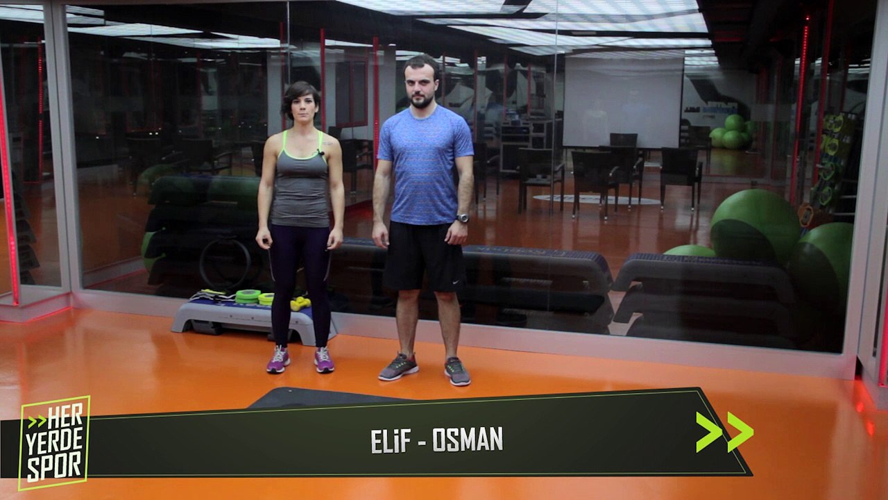 Karın Kaslarını Çalıştırmak için "One Leg Plank" - Her Yerde Spor