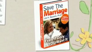 Save The Marriage Marriage Advice