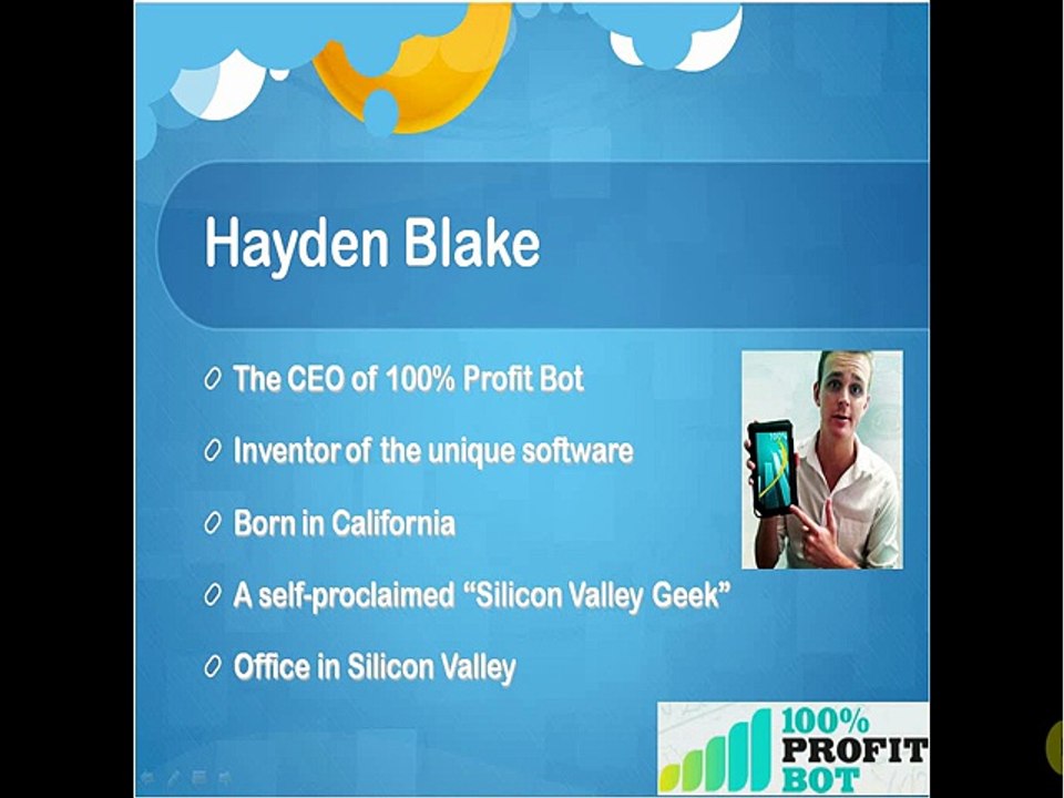 100 Percent Profit Bot Experience