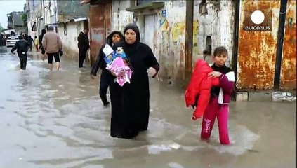 Gazze sel suyu altında