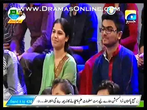 Amir liaquat ne zeba bakhtiyar se unki nayi film me khud hero banne ki khuwahish zahir kardi
