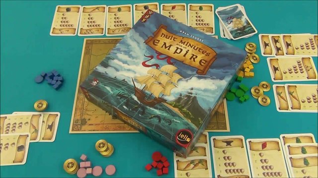 Vidéorègle #380: La règle du jeu de société Huit Minutes pour un Empire expliquée en vidéo