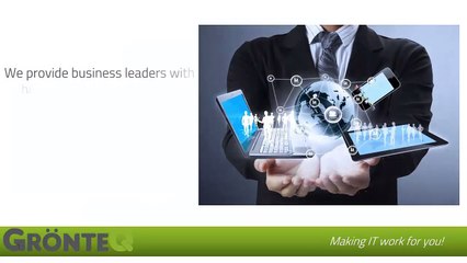 Enjoy Effective IT Solutions With GronteQ