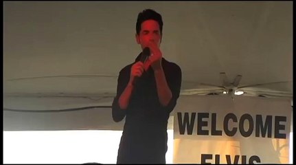 Dean Z sings Beach Boy Blues at Elvis Week 2010 video