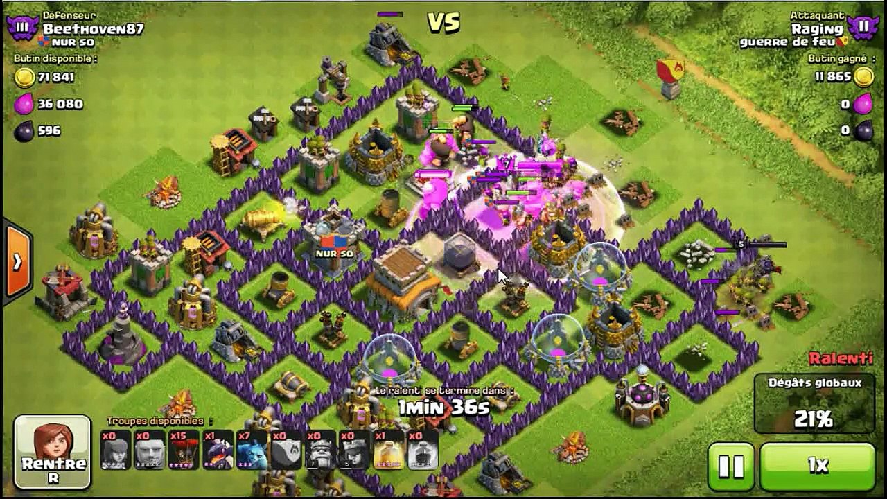 Clash Of Clans FR COMPOSITION pour monter cristal facilement
