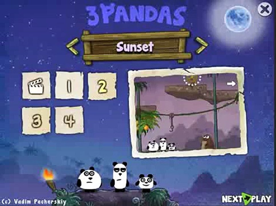 3 Pandas 2 Night