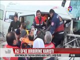 Servis aracı otobüs kazasında acı ve öfke birbirine karıştı