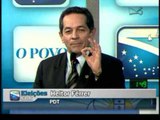 Quatro candidatos respondem a pergunta de telespectador - Debate Eleições 2012
