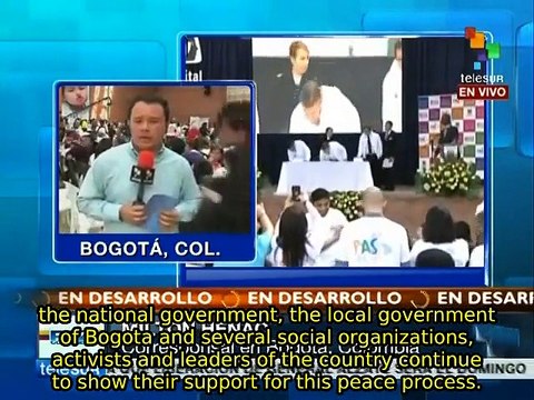 Colombian Pres. and Bogota Mayor launch Peace Managers program