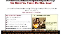 how to learn guitar chords at home   Adult Guitar Lessons Fast and easy video lessons