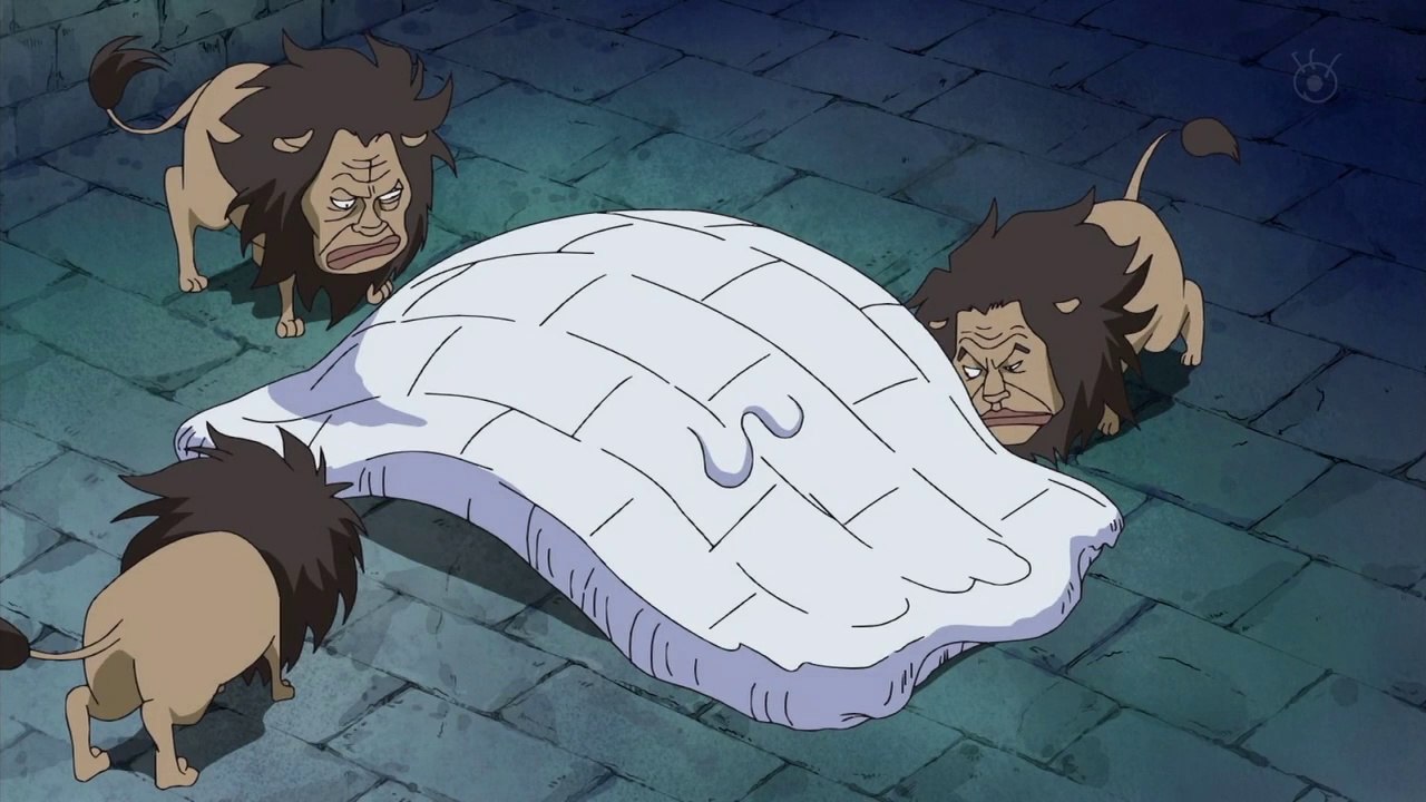 Verrückte Löwen aus Impel Down