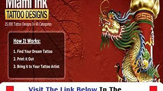 Miami Ink Tattoo Designs THE HONEST TRUTH Bonus + Discount
