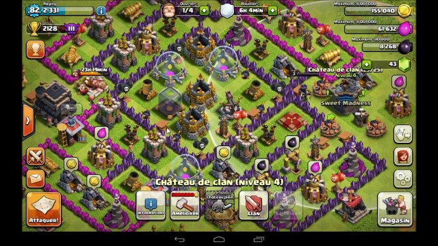 Clash of clans TUTO Depenser ces GEMMES intelligemment 4 ouvriers