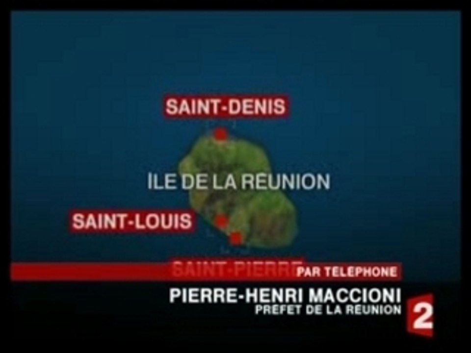Cyclone Gamède à la Réunion