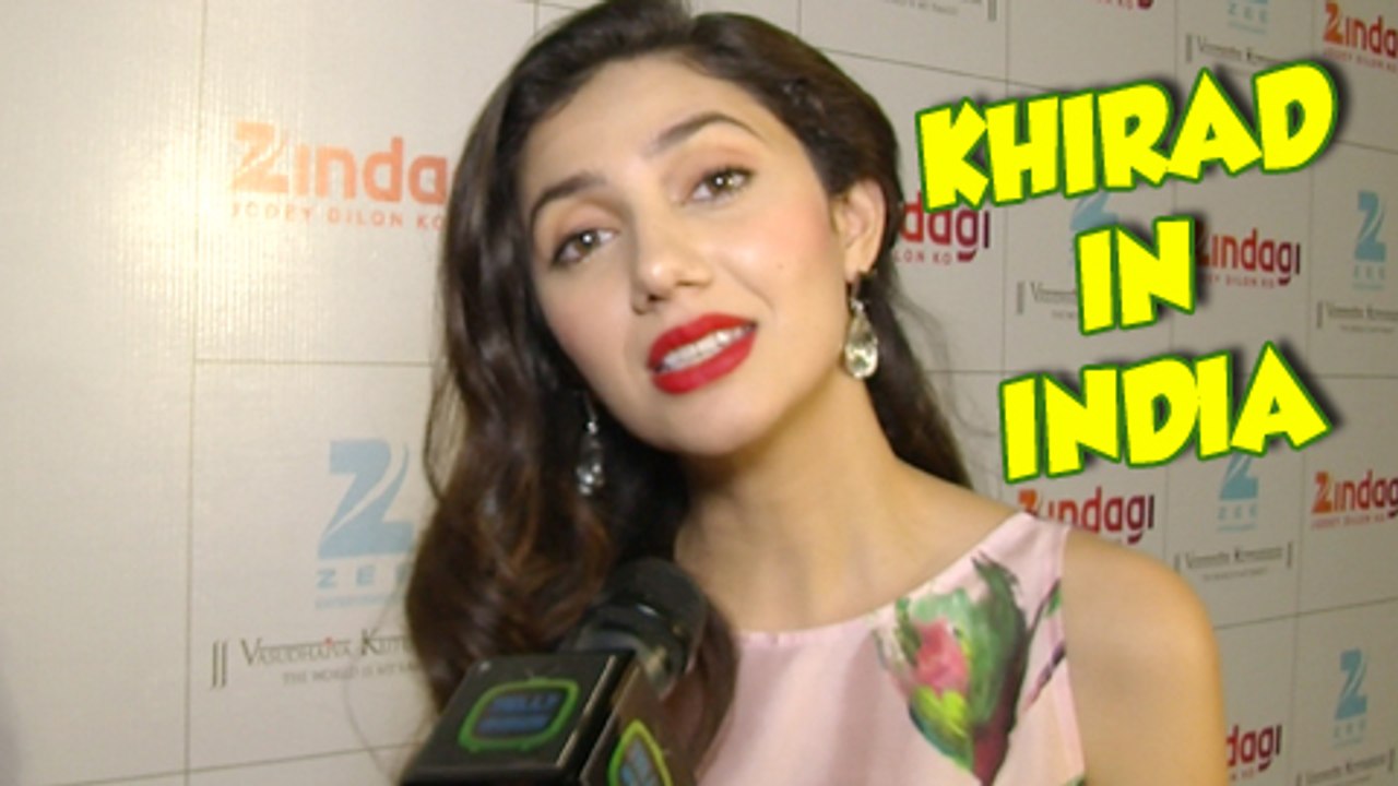 Humsafar Khirad Aka Mahira Khan In India | Interview