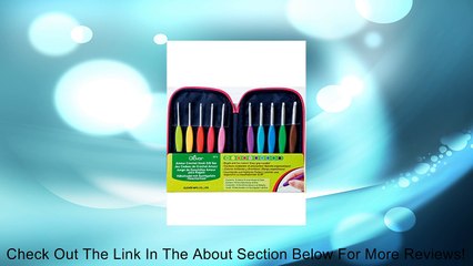 Clover Crochet Hooks Sets, Armour Chrochet Hook Gift Set Review