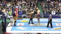 Bad Luck Fale & Tama Tonga vs. Kazushi Sakuraba & Toru Yano (NJPW)
