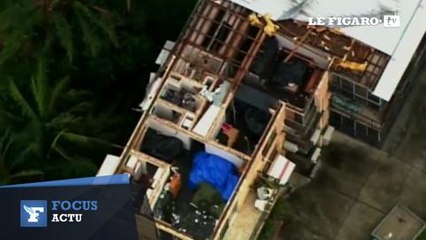 Australie : Brisbane frappée par une violente tempête