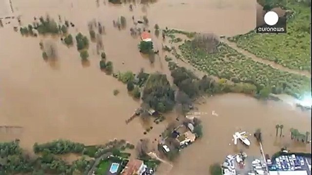 یک کشته و سه مفقود در پی جاری شدن سیل در فرانسه