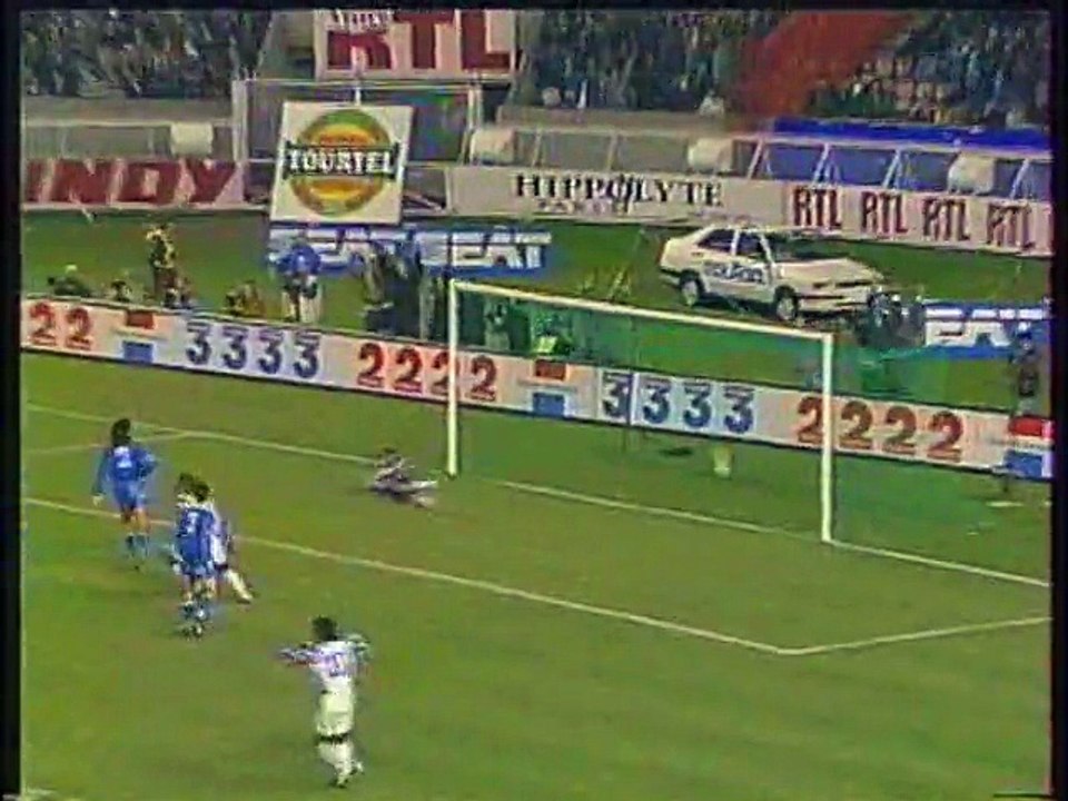 1993 (March 18) Paris St Germain (France) 4- Real Madrid (Spain) 1 (UEFA Cup)