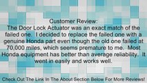 Genuine Honda 72155-S5P-A11 Door Lock Actuator Review