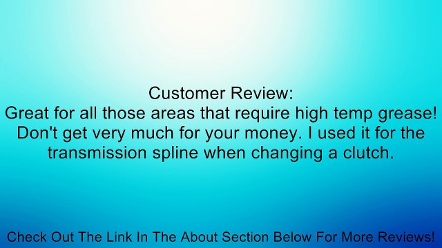 Genuine Honda 08798-9002 Urea Grease Review