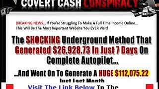 Review Of Covert Cash Conspiracy Bonus + Discount
