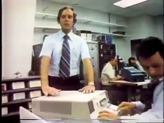 1977 The First Portable Computer TV Commercial