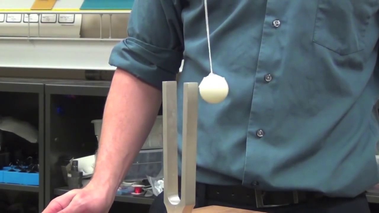 Tuning Fork Demonstrations Will Blow Your Mind