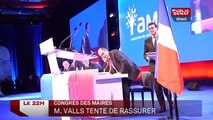 Congrès des maires : Manuel Valls tente de rassurer