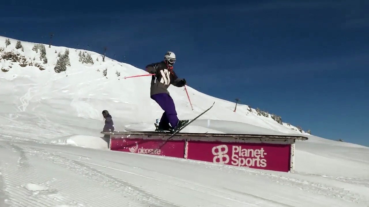 Pleasure Diedamspark: Freeski Playgrounds!