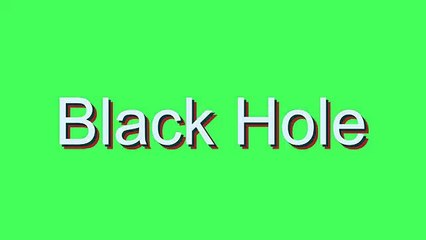How to Pronounce Black Hole