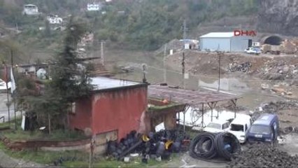 Zonguldak Belediyesi?nin Asfalt Tesisi Su Altında Kaldı