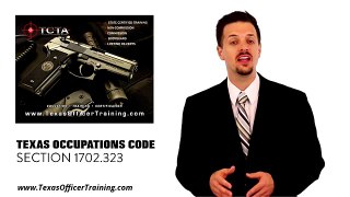 Security Training Texas- Licensed on Private Property