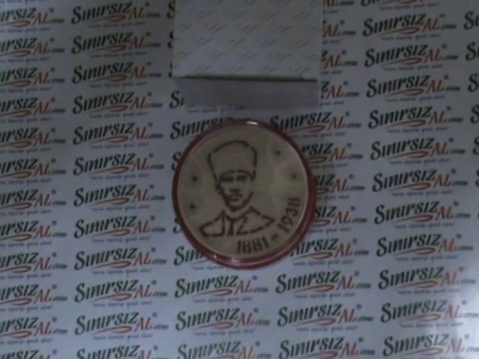 KUMDAN HEDİYE  Atatürk Tarihli - Ne Mutlu Türküm Diyene  www.sinirsizal.com