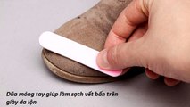 Cách chăm sóc giày da lộn luôn như mới