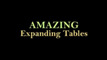 WOw Amazing Table .. I wanna Buy THis one