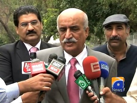 Khursheed Shah on New CEC Appointment-28 Nov 2014
