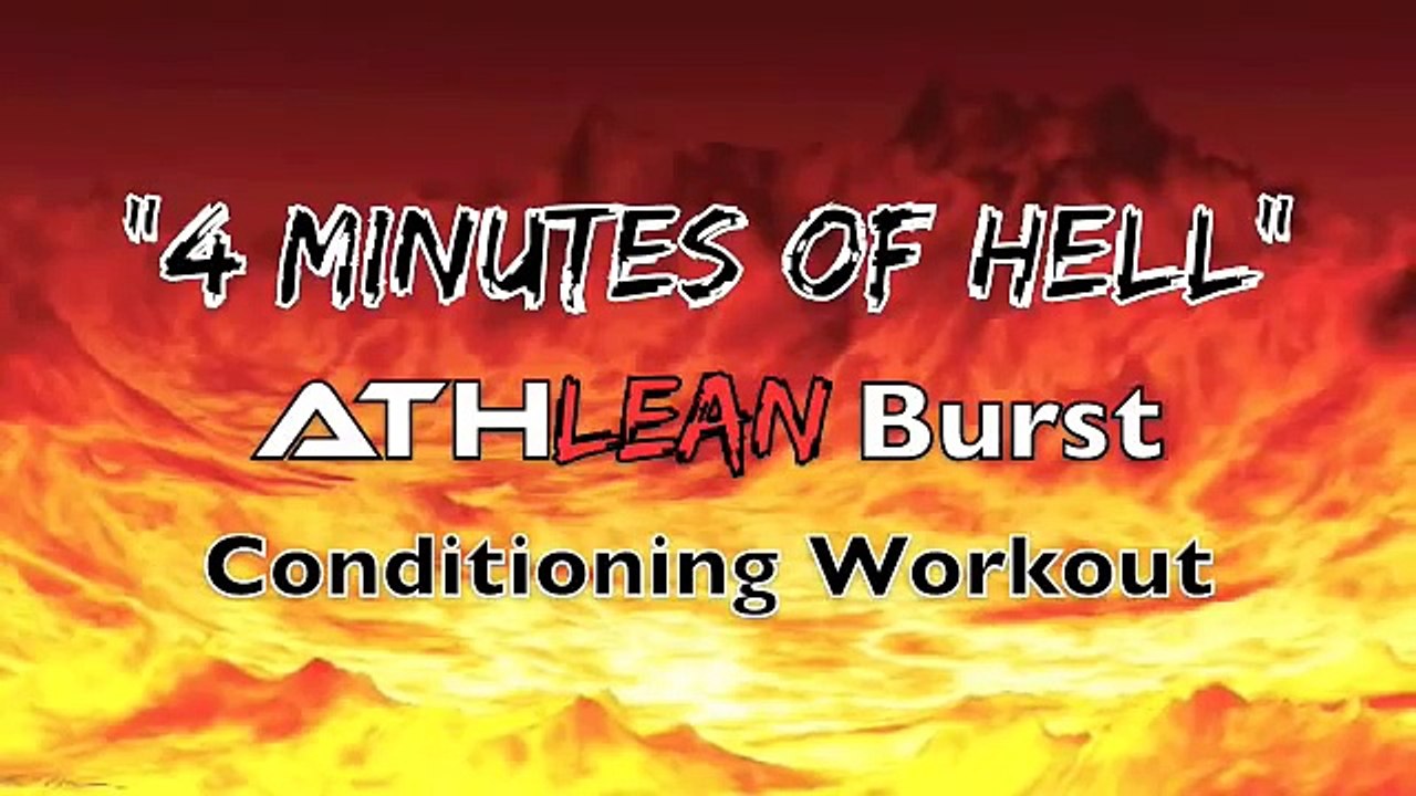 4 Minutes of HELL! - Evil (but good) Fat Burning Workout TUTORIAL