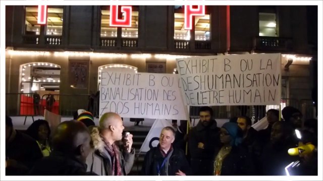 Exhibit B : l'expo annulée après une manifestation