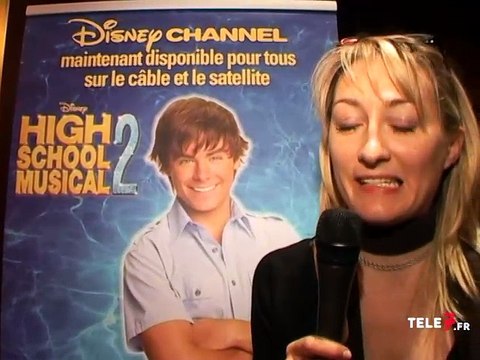 Avant Première High School Musical 2 ( archives Télé 7 - 2008)