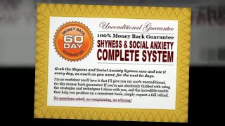 SHYNESS SOCIAL ANXIETY SYSTEM PDF - BEST shyness and social anxiety system free